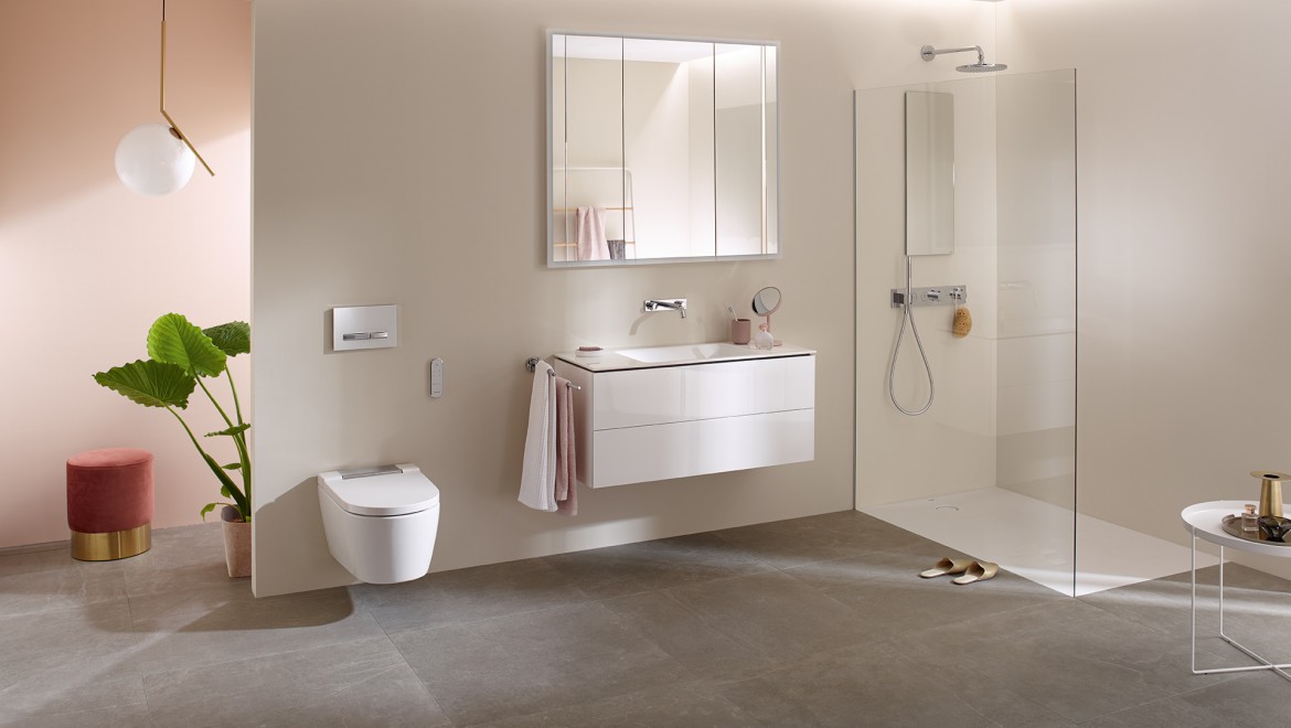 Geberit AquaClean Sela douchewc Geberit AquaClean Sela douchewc