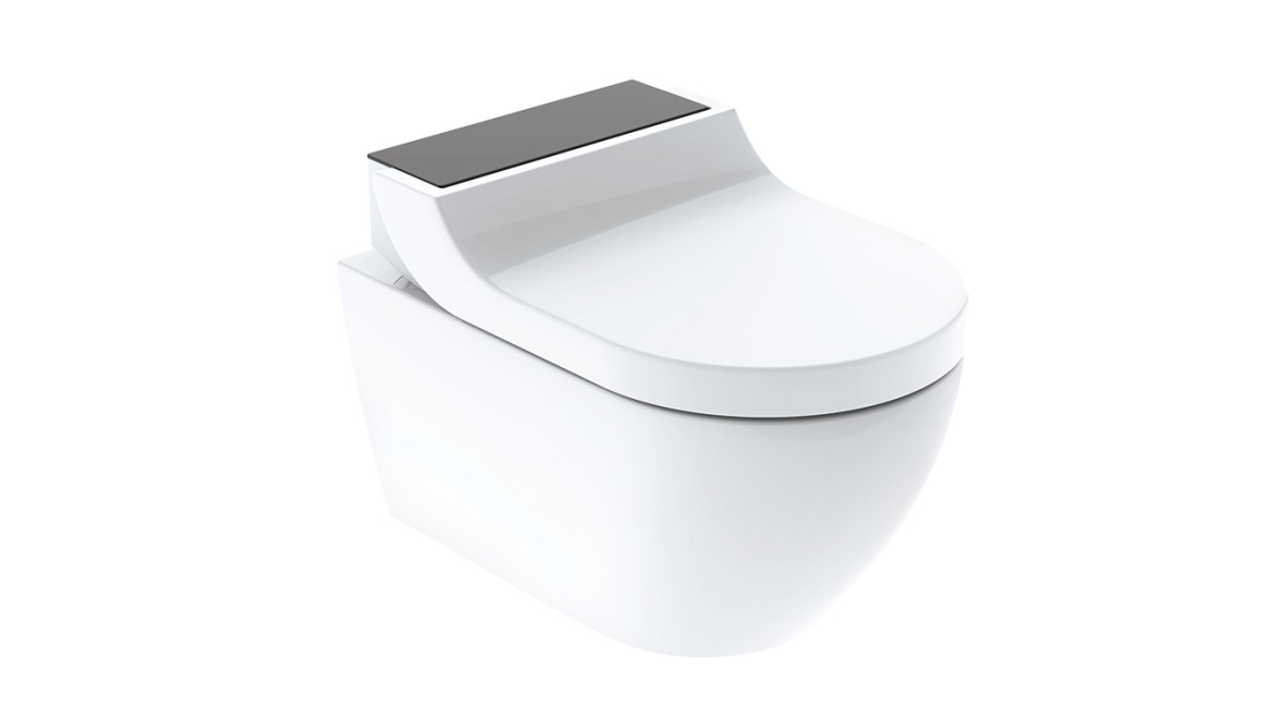 Geberit AquaClean Tuma Comfort shower toilet WC complete solution
